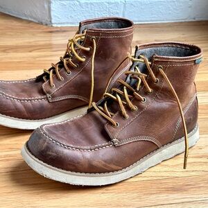 Eastland Men's Loomis Brown Leather Boots. Also known as the Lumber Up